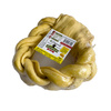 Natural dog chew, cheese flavored braid, size L, 1 piece.