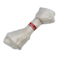 BeefHide Big Natural Tie Bone - Product available as of week 49, 2024.